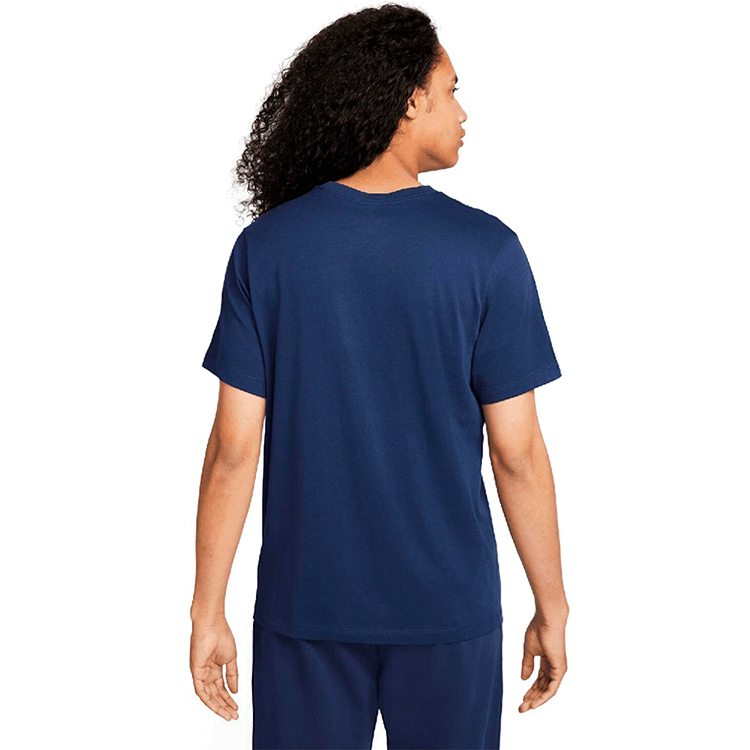Футболка мужская Nike M NSW TEE CLUB+ LBR S Синий photo 2