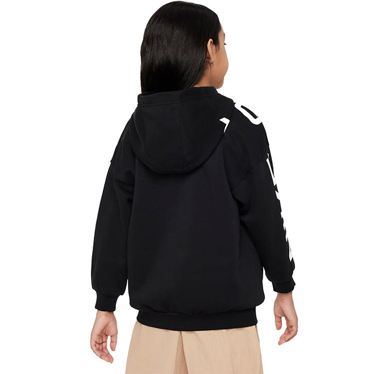 Hanorac Nike G NSW CLUB FLC AIR HD FZ LS / Femei / L / Negru photo 4