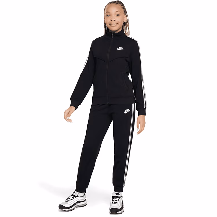 Спортивный костюм Nike K NSW TRACKSUIT POLY TAPED FZ 
