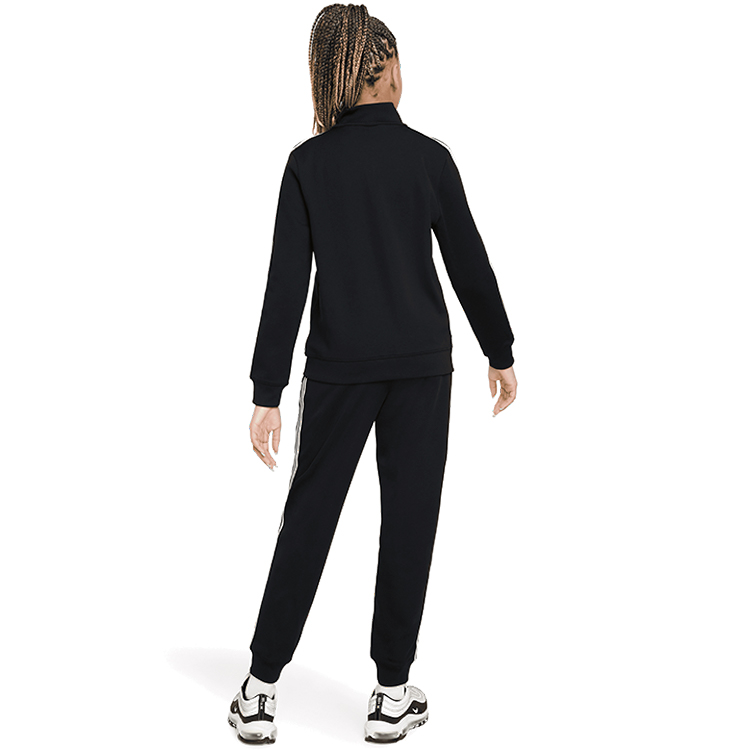 Costum sportiv Nike K NSW TRACKSUIT POLY TAPED FZ / Femei / XL / Negru photo 2