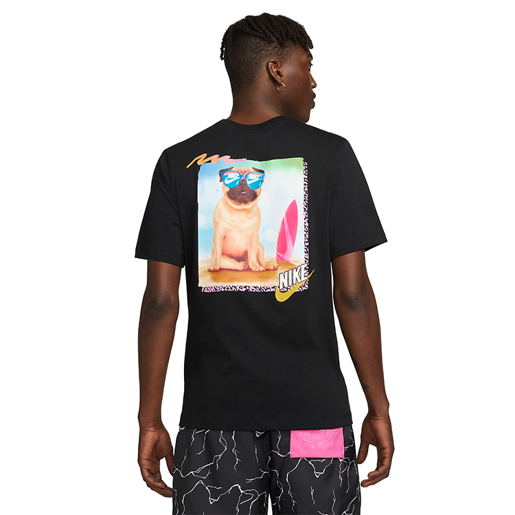 Tricou bărbătesc Nike M NSW TEE BEACH PUG LBR L Negru photo 2
