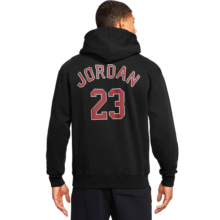 Hanorac pt bărbați Nike M J ESS MMBR HLDY FLC PO HD L Negru photo 2