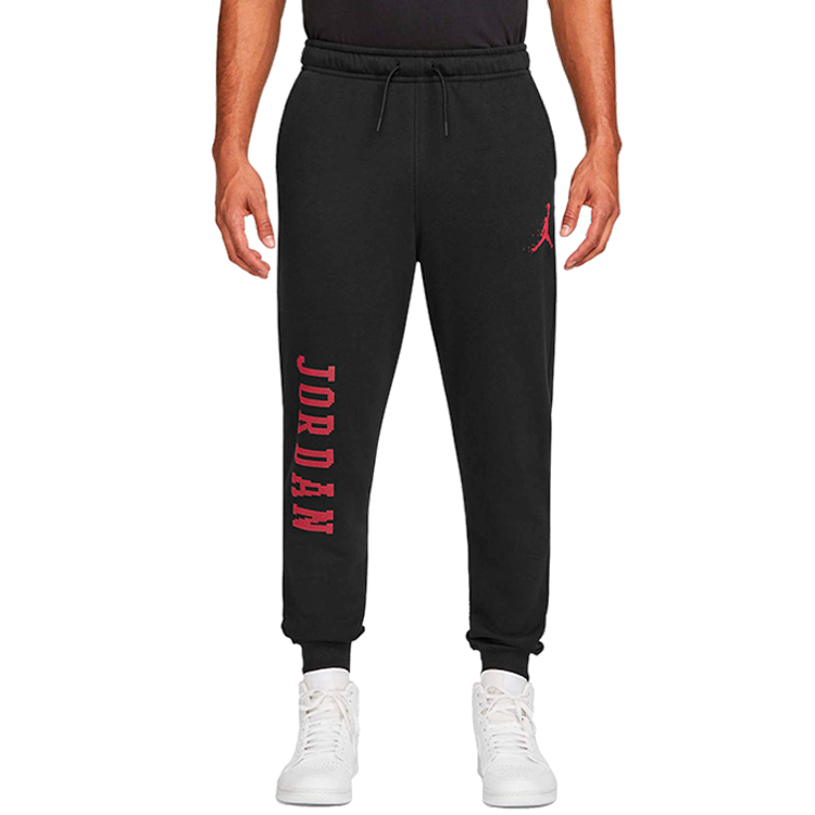 Брюки Nike M J ESS MMBR HLDY FLC PANT M Черый Мужской photo 3