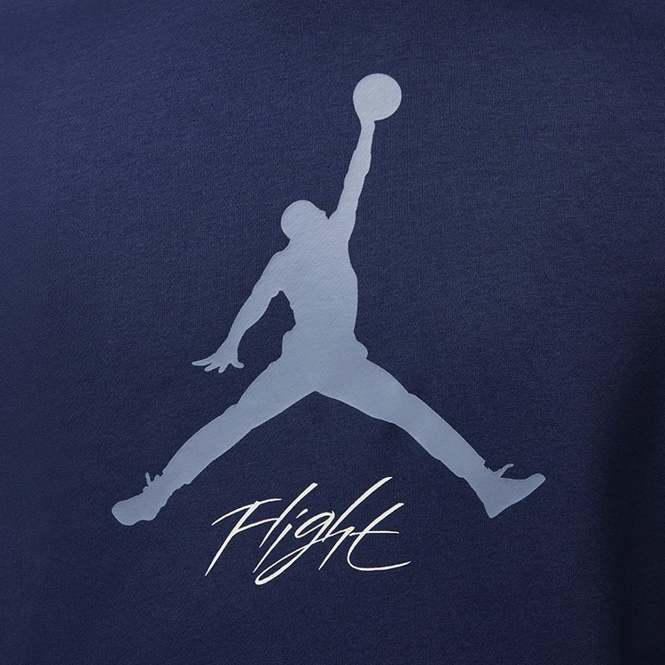 Hanorac pt bărbați Nike M J ESS FLC BASELINE HOODIE S Albastru photo 4
