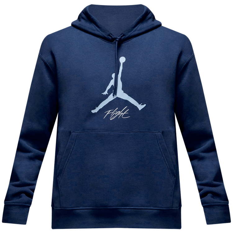 Hanorac pt bărbați Nike M J ESS FLC BASELINE HOODIE S Albastru photo 7
