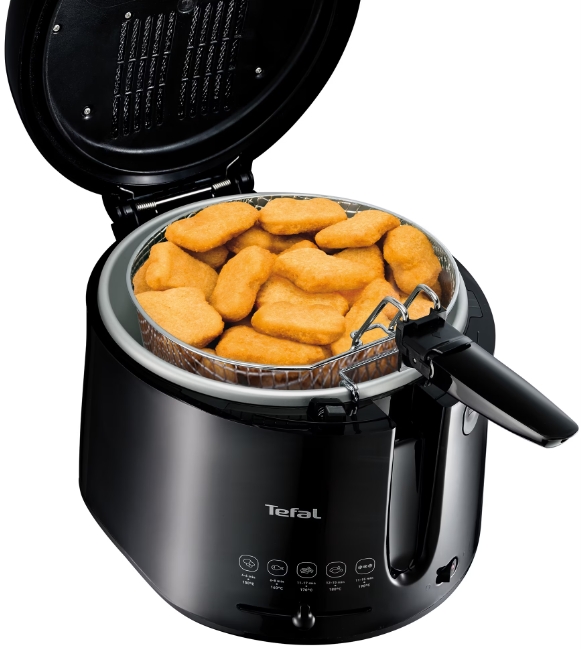 Фритюрница Tefal FF107810, 1.2 кг, 1900 Вт, Черный photo 3