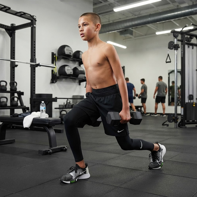 Легинсы Nike B NP DF TIGHT 24 S Черный Мужской photo 2