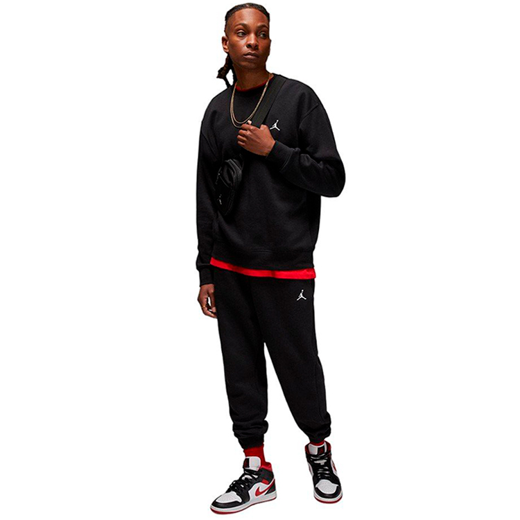 Pantaloni Nike M J ESS FLC PANT M Negru Barbati photo 3