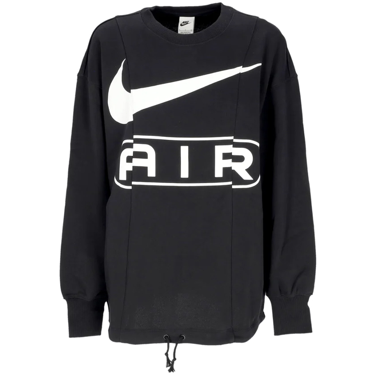 Hanorac Nike W NSW AIR OOS FLC CREW S Negru Femei photo 1