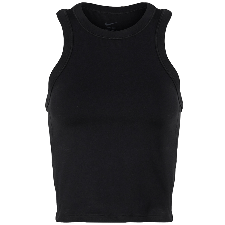 Maiou Nike W NK ONE FITTED DF CROP TANK / Femei / L / Negru photo 5