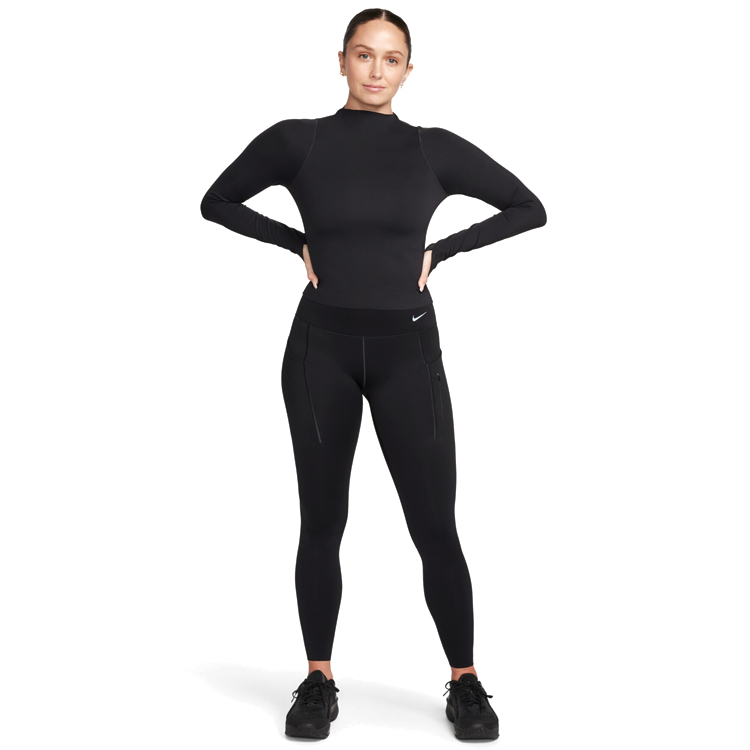 Толстовка Nike W NK INF DF LS TOP / Женский / XXS / Черный photo 2
