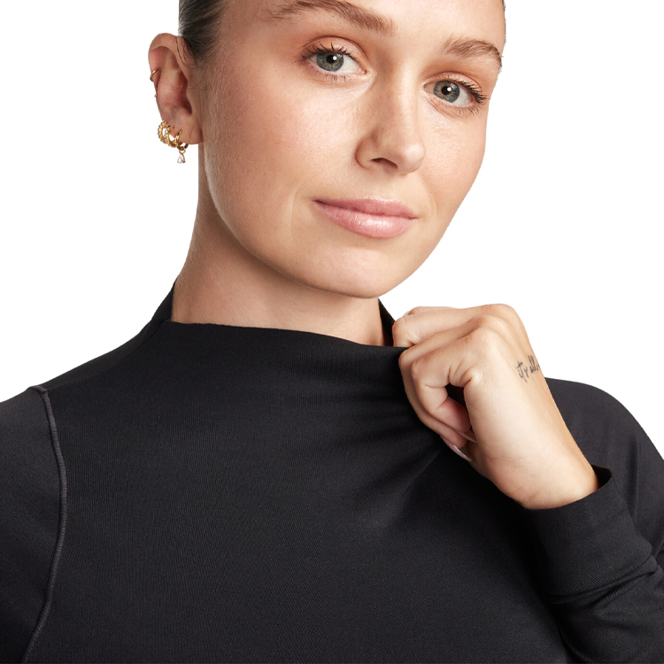 Толстовка Nike W NK INF DF LS TOP / Женский / XXS / Черный photo 5