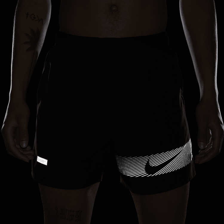 Sorti de bărbați Nike M NK CHALLENGER 5BF SHRT FLASH XXL Negru photo 4