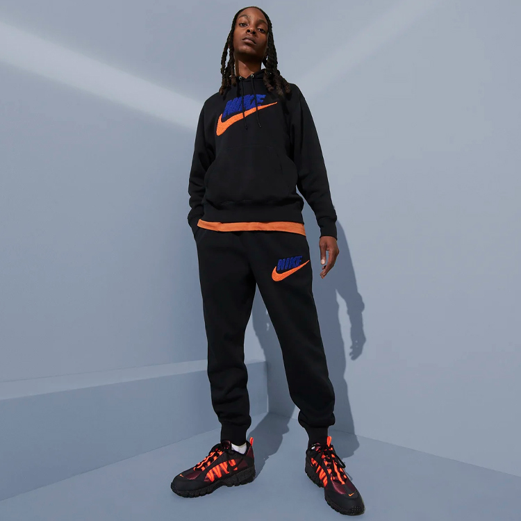 Pantaloni Nike M NK CLUB BB JOGGER CHNL FTRA L Negru Barbati photo 5