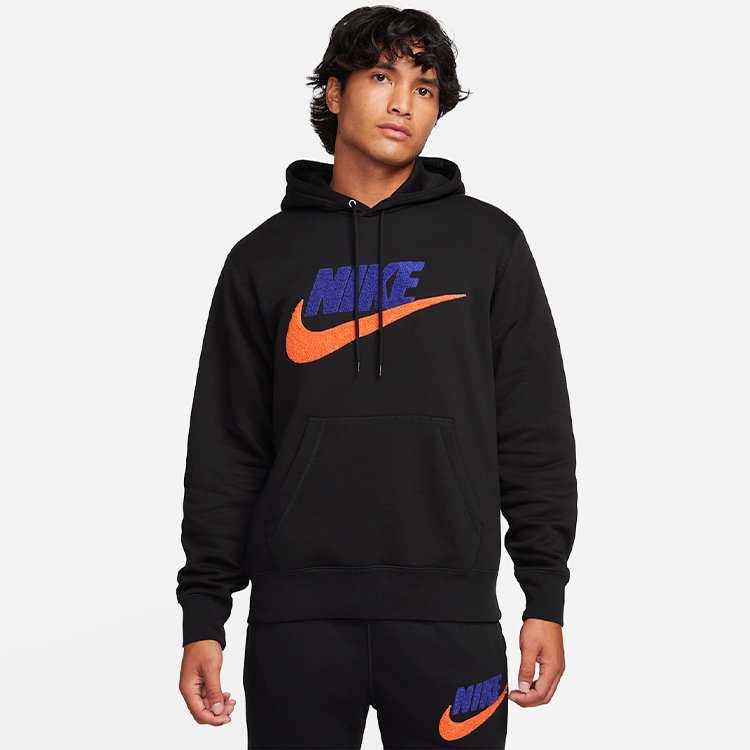 Hanorac pt bărbați Nike M NK CLUB BB PO CHNL FTRA XXL Negru photo 7