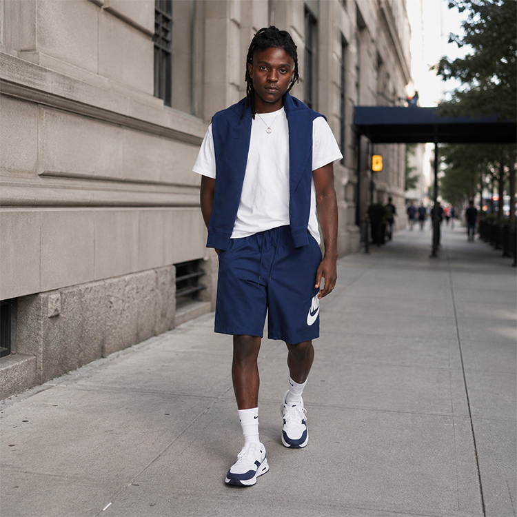 Sorti de bărbați Nike M CLUB SHORT WVN XXL Albastru photo 5