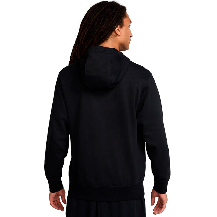 Hanorac pt bărbați Nike M NK CLUB FT PO HOODIE XS Negru photo 2