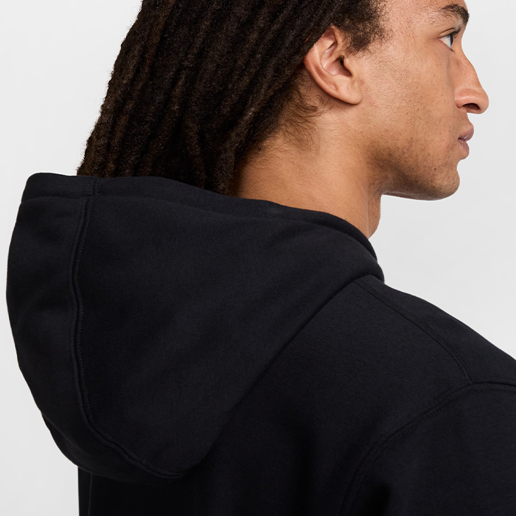 Hanorac pt bărbați Nike M NK CLUB FT PO HOODIE XS Negru photo 7