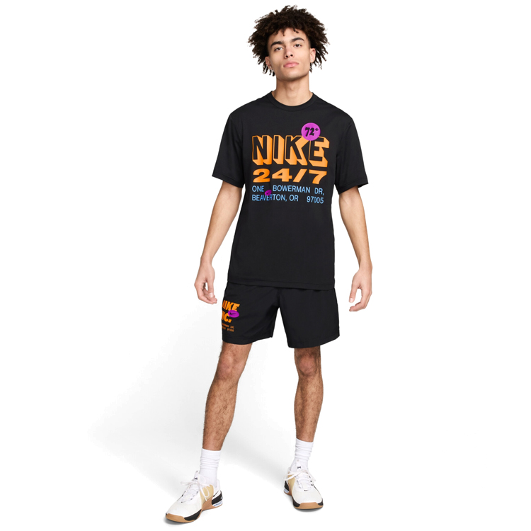 Tricou Nike M NK DF UV HYVERSE SS GFX/Negru photo 4
