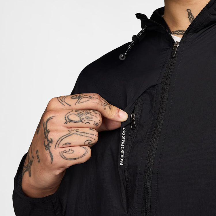 Куртка мужская Nike M NK TRAIL AIREEZ JKT XL Черный photo 4
