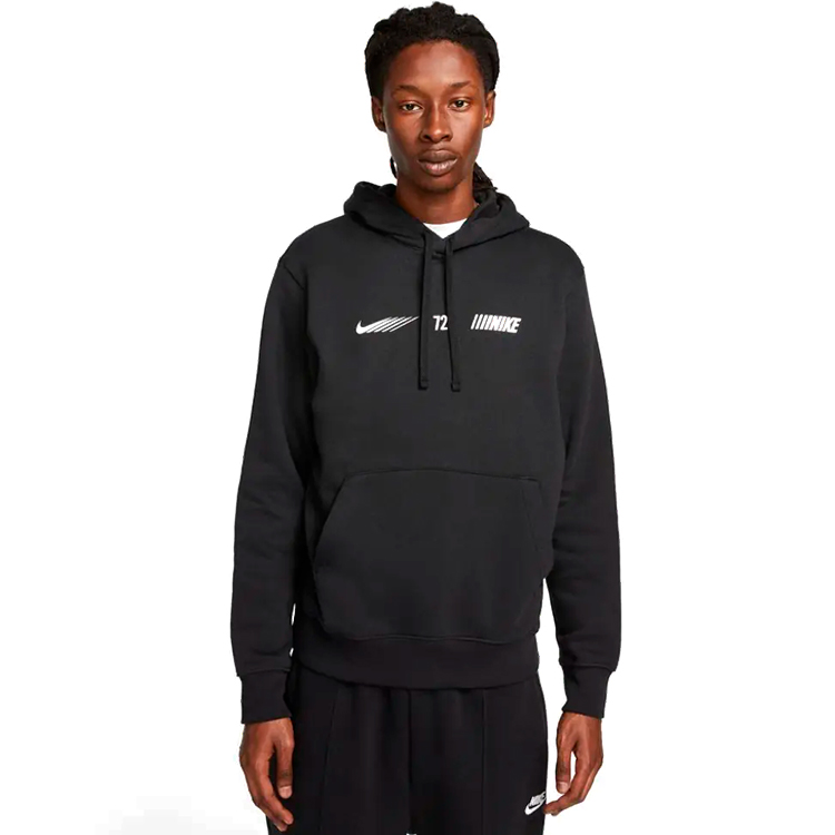 Мужская Толстовка Nike M NSW SI PO HOODIE FLC BB M Черный photo 4