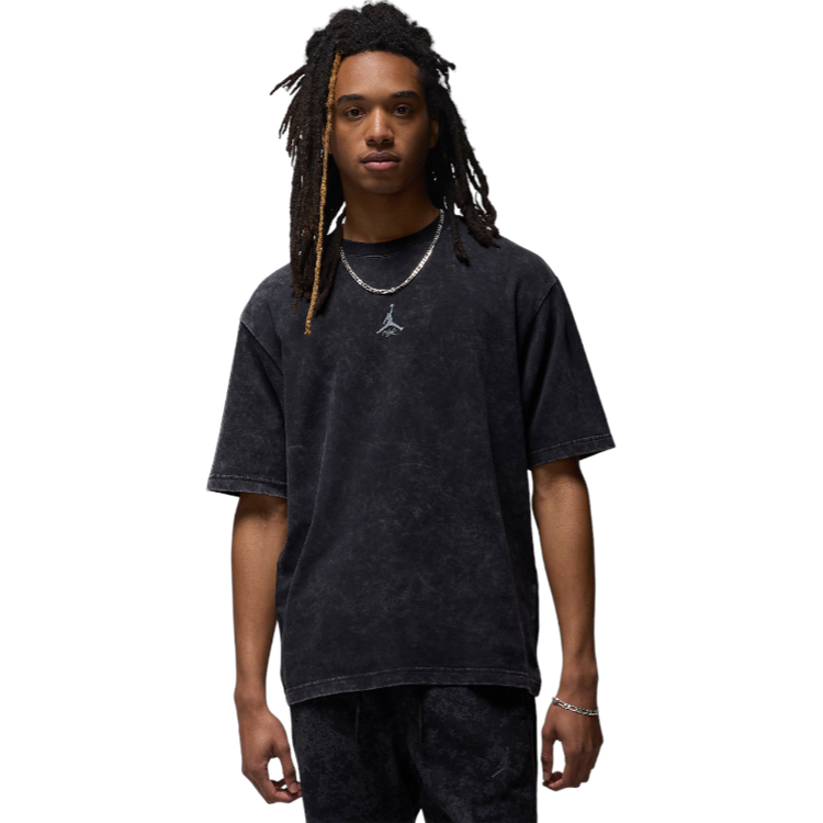 Tricou Nike M J FLT ESS WSH 85 SS CREW XL Negru Barbati photo 3