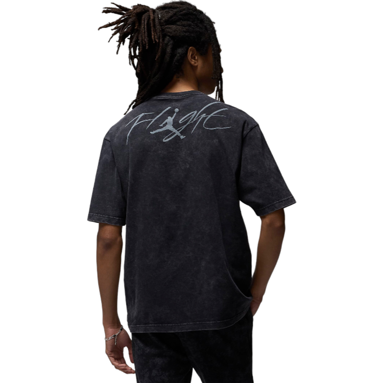 Tricou Nike M J FLT ESS WSH 85 SS CREW XL Negru Barbati photo 5
