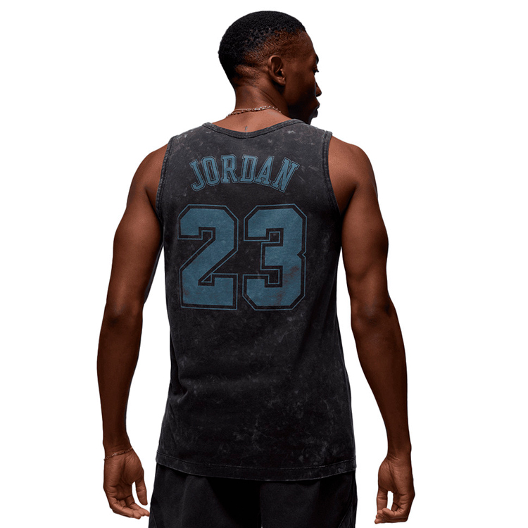 Maiou pt Barbati Nike M J FLT ESS WSH GFX TANK S Gri photo 5