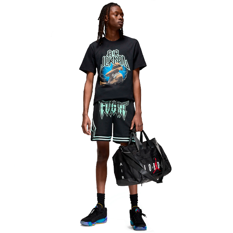 Футболка мужская Nike M NK J SPRT SS DF GFX CREW S Черный photo 3