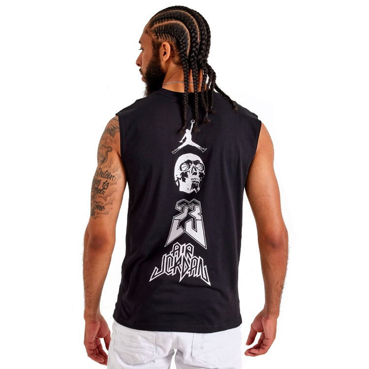 Майка для мужчин Nike M J SPRT DF GFX SLVS CREW XL Черный photo 2