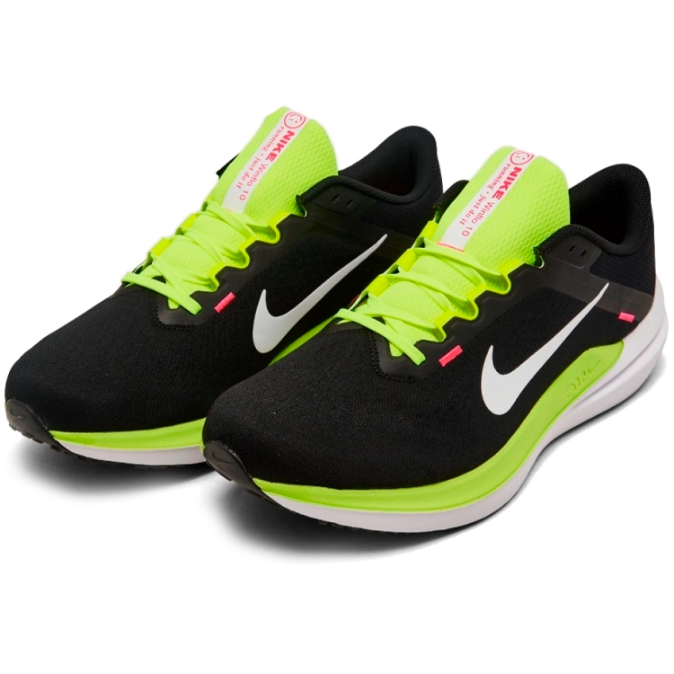 Incaltaminte Sport Nike AIR WINFLO 10 XCC pt Barbati / 45.5 / Negru-verde photo 2