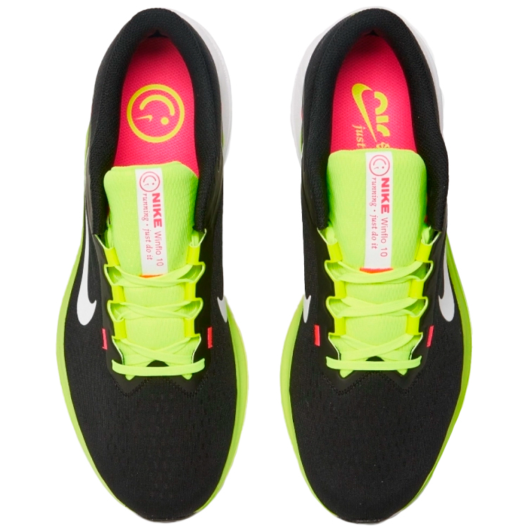 Incaltaminte Sport Nike AIR WINFLO 10 XCC pt Barbati / 45.5 / Negru-verde photo 5