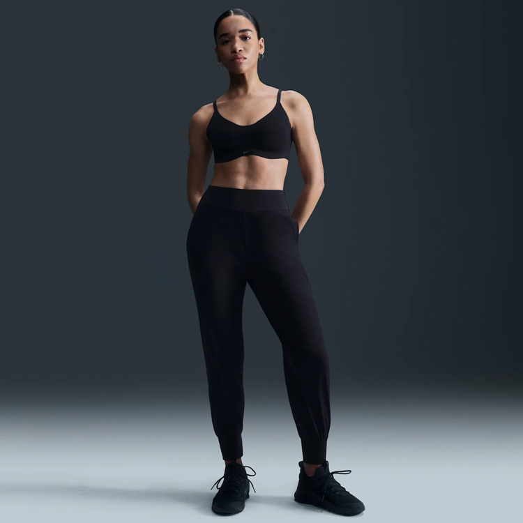 Bra sportive Nike W NK ALATE MINIMALIST LS BRA / Femei / L / Negru photo 3