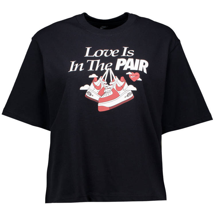Tricou Nike W NSW TEE OC 1 BOXY VDAY XL Negru Femei photo 3