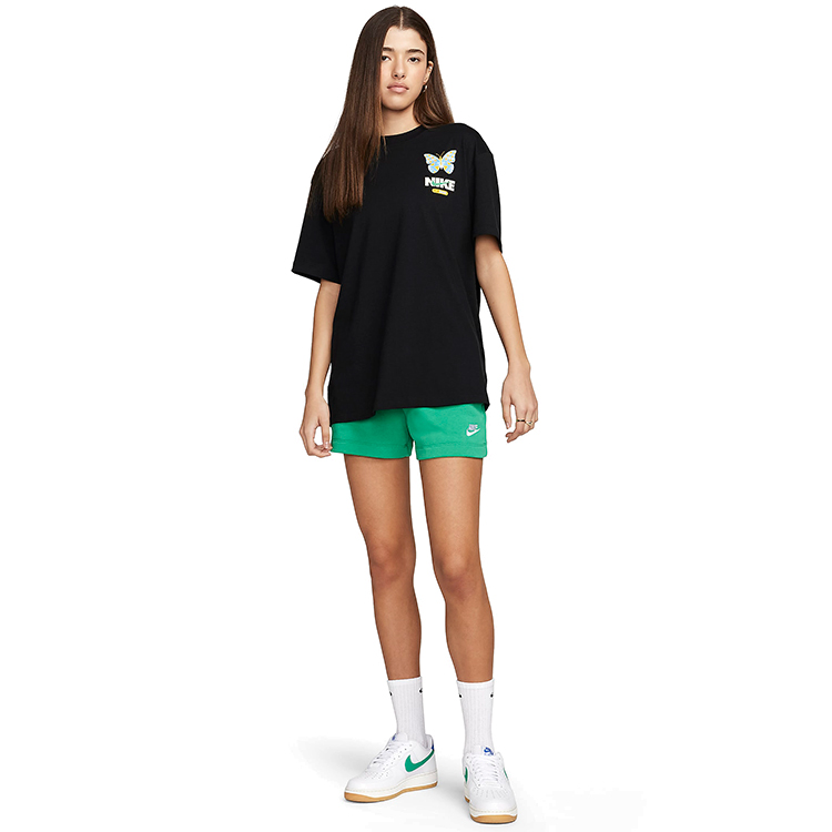 Tricou Nike W NSW TEE OC 2 BF AMD M Negru Femei photo 3