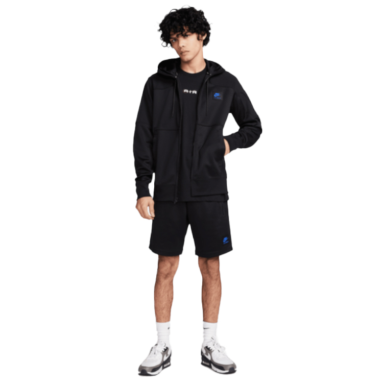 Hanorac pt bărbați Nike M NSW AIR MAX PK FZ HOODIE S Negru photo 2