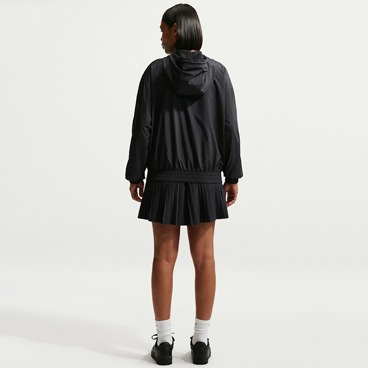 Hanorac Nike W NSW ESSNTL UV WVN JKT HD S Negru Femei photo 2
