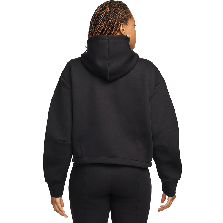 Hanorac Nike W NSW TCH FLC OS HDY XS Negru Femei photo 2
