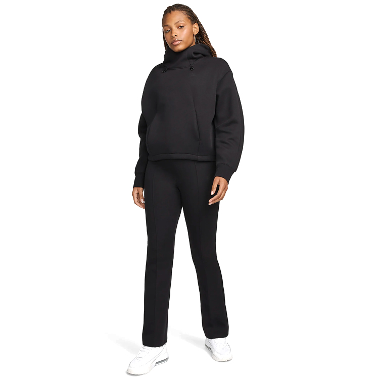 Hanorac Nike W NSW TCH FLC OS HDY XS Negru Femei photo 6