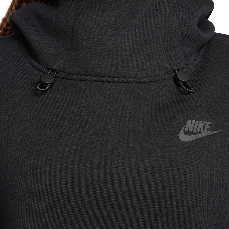 Hanorac Nike W NSW TCH FLC OS HDY XS Negru Femei photo 8
