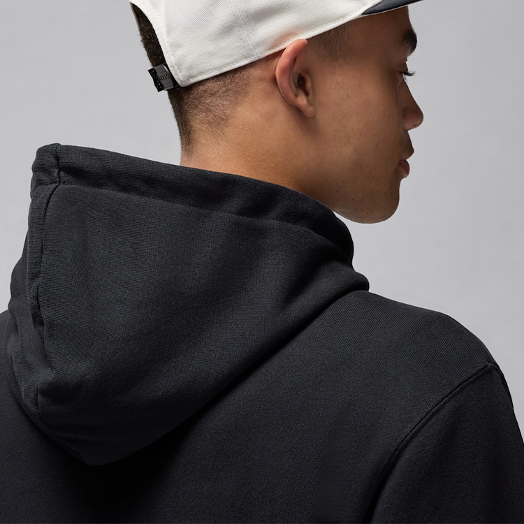 Hanorac pt bărbați Nike M J FLIGHT FLC PO XL Negru photo 6