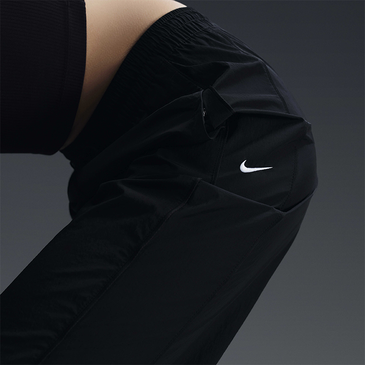 Брюки Nike W NSW NK WR WVN HR OH PANT XS Черный Женский photo 7