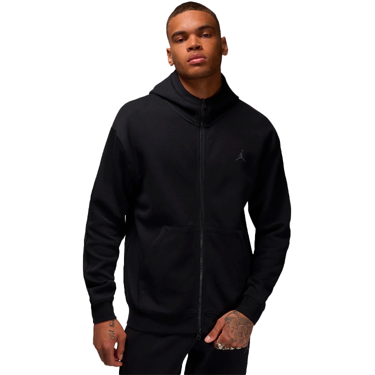 Hanorac pt bărbați Nike M J DF SPRT HOOP FLC FZ XS Negru photo 2