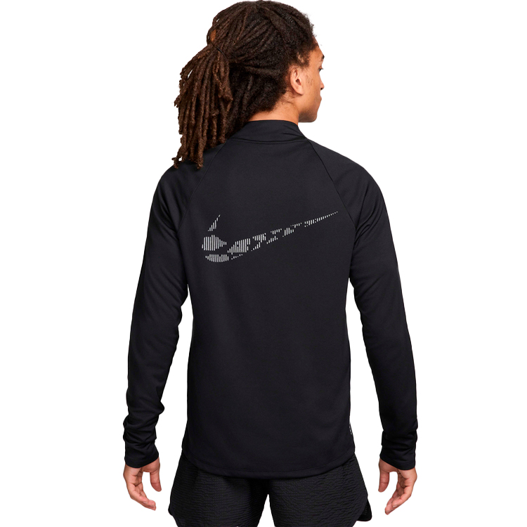 Мужская Толстовка Nike M NK DF RD ELEMENT MIDLAYER HZ M Черный photo 7