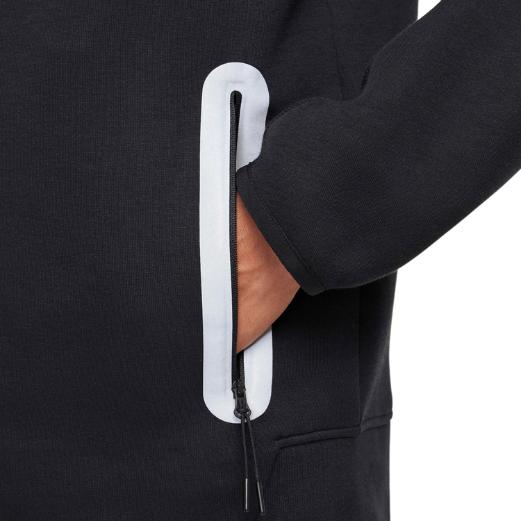 Hanorac pt bărbați Nike M NK TCH SSNL TF+ WR FZ S Negru photo 9
