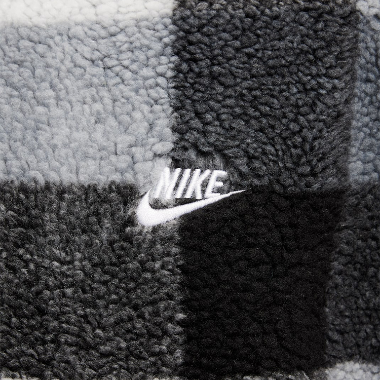 Hanorac pt bărbați Nike M NK CLUB SSNL WNTRZD AOP HZ XL Gri-alb photo 6
