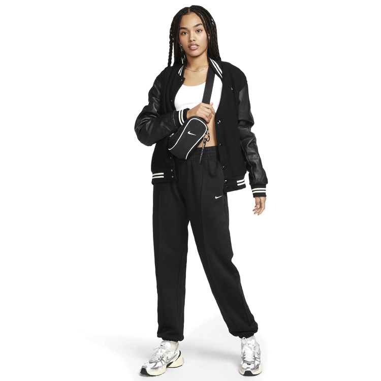 Брюки Nike W NSW FLC PANT GLS S Черный Женский photo 5