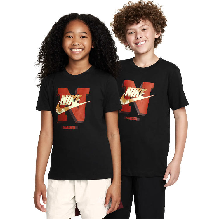 Tricou Nike K NSW TEE FUTURA HBR SSNL / Barbati / XL / Negru photo 5