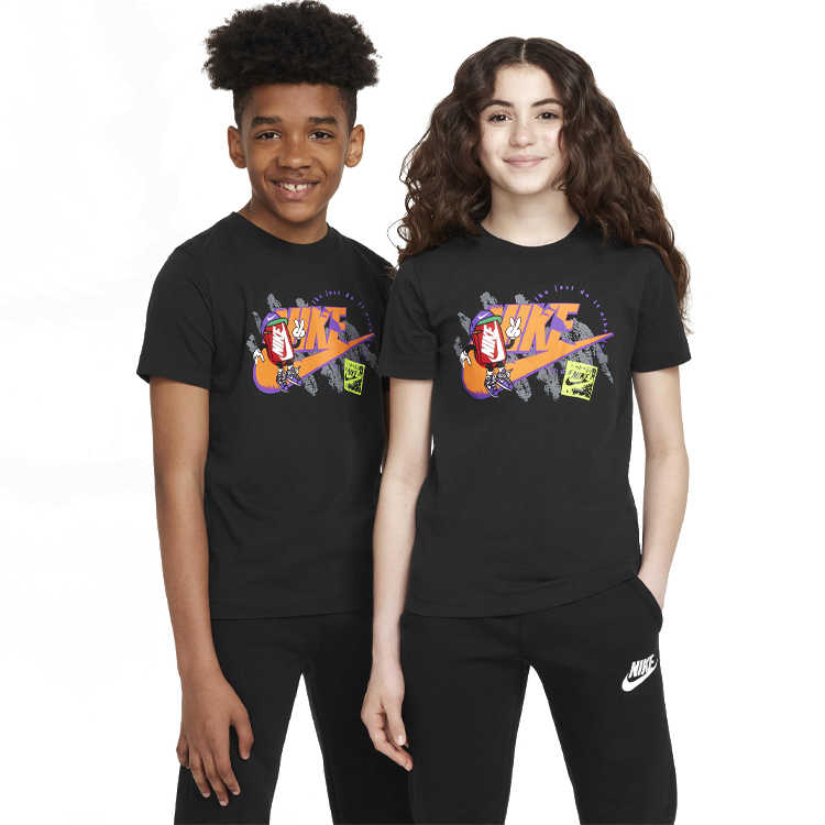 Tricou Nike K NSW TEE BOXY 1 FUTURA / Barbati / XL / Negru photo 5