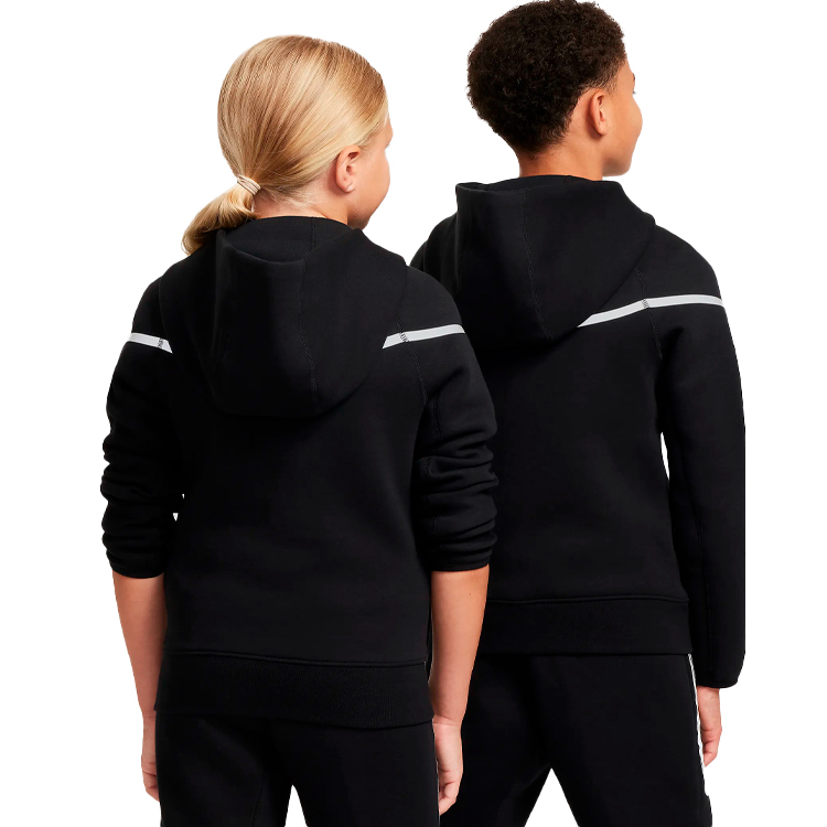 Hanorac Nike B NSW TCH FLC SSNL TF+ WR FZ / Barbati / L / Negru photo 5